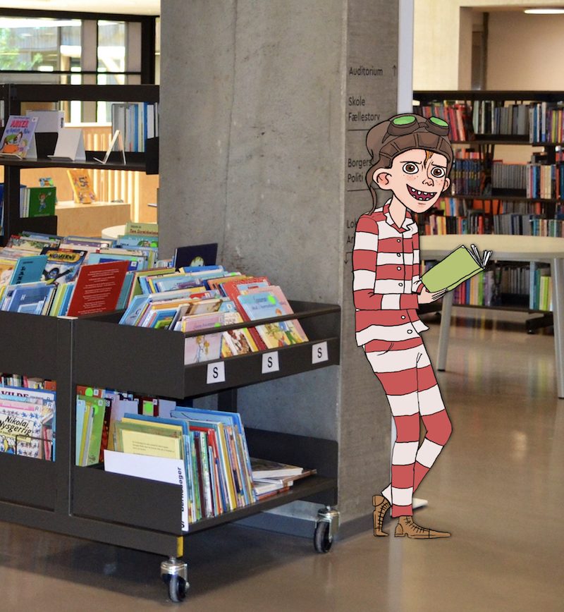Vilter på Brande Bibliotek