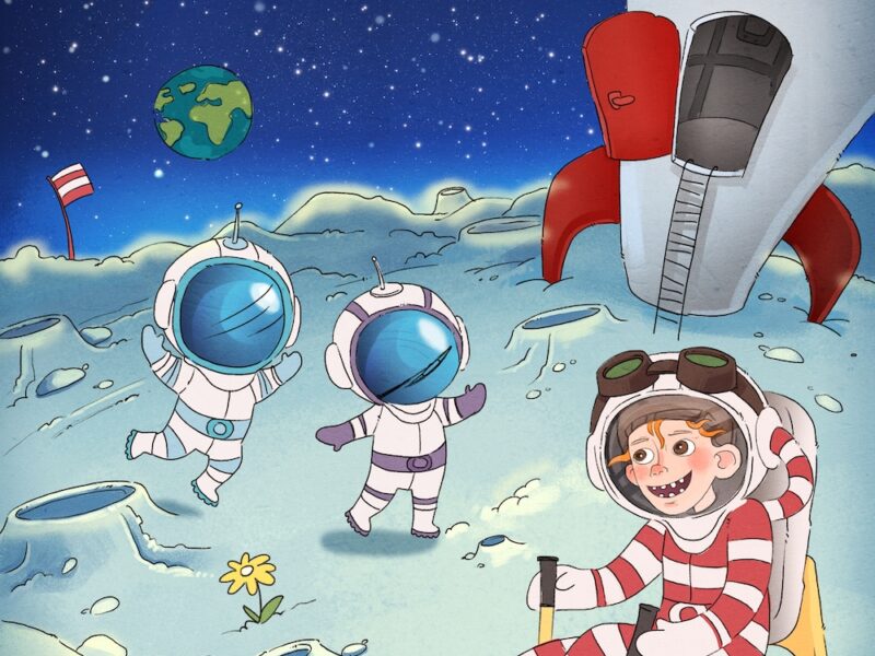 Vilter og Den fabelagtige historie om dit barn på månen