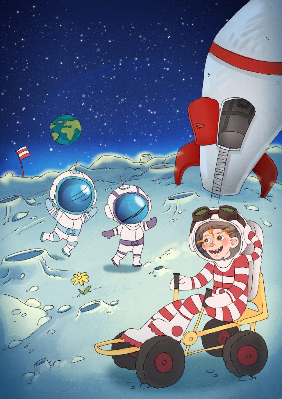 Vilter og Den fabelagtige historie om dit barn på månen
